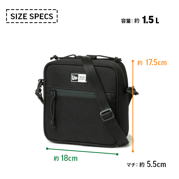 韓国newera■Square Shoulder Pouch■送料込 韓国newera□Square Shoulder Pouch□送料込 (New Era